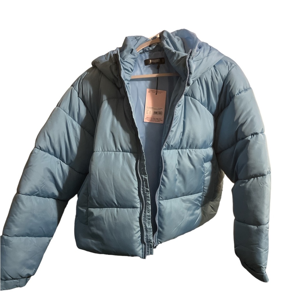 Missguided Babyblue Puffer-NWT